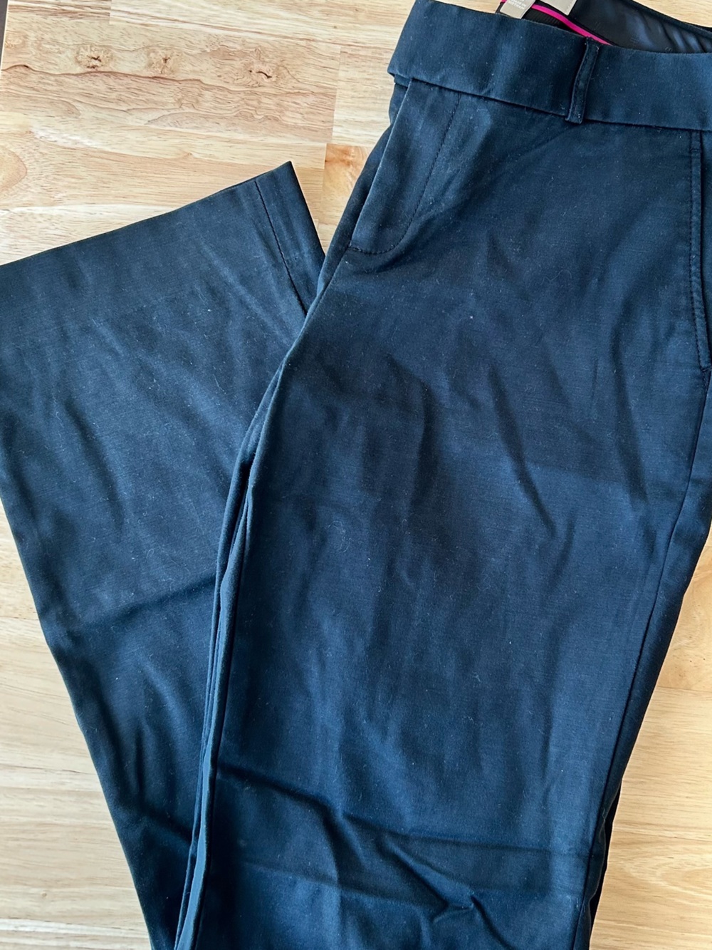 Banana Republic Navy Straight Leg Casual Pants, Women's Size 8